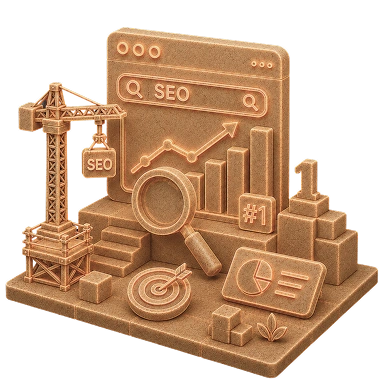 Glowing-3D-seo-scene
