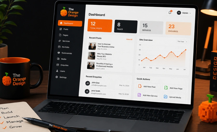 Know who will maintain the website after launch